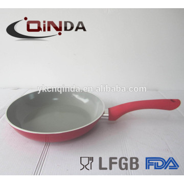 Aluminum chinese pan range nonstick fry pan with ceramic coated